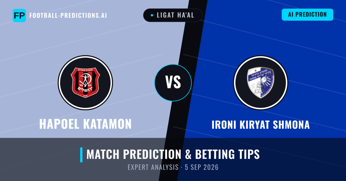 Hapoel Katamon vs Ironi Kiryat Shmona — match prediction & preview