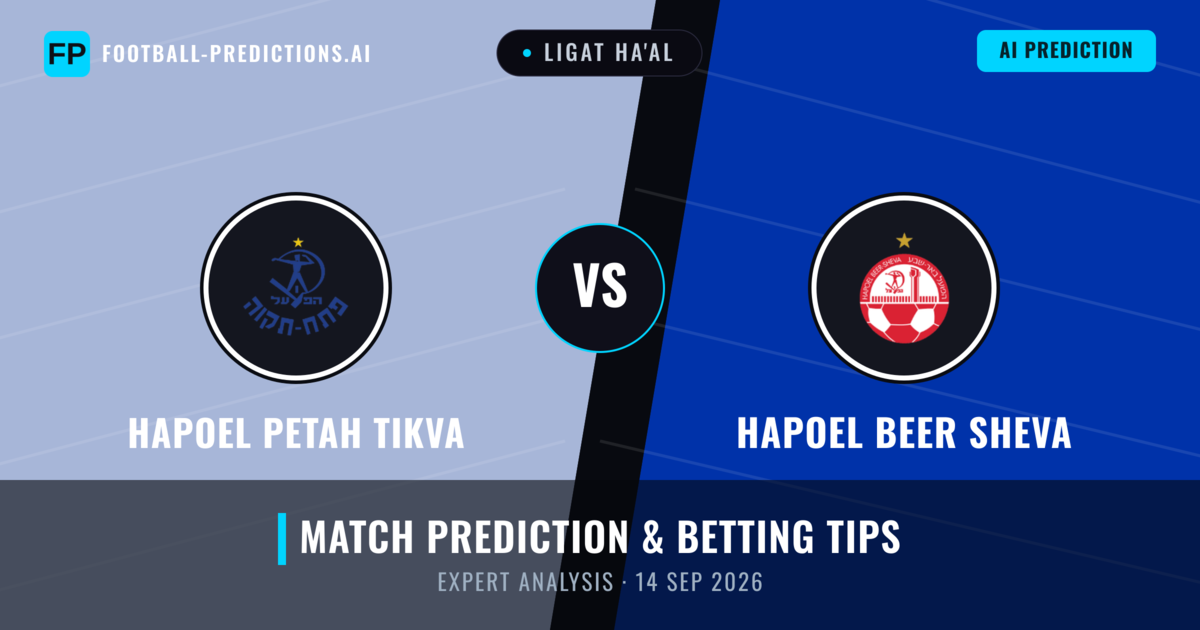 Hapoel Petah Tikva vs Hapoel Beer Sheva — match prediction & preview