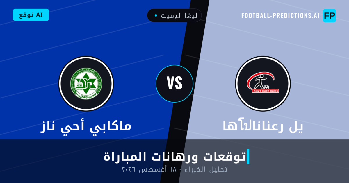 هاโปيل رعنانا ضد ماكابي أحي ناز — توقعات ومعاينة المباراة