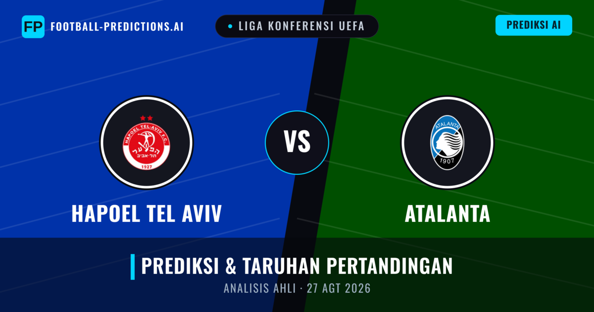 Hapoel Tel Aviv vs Atalanta — prediksi dan pratinjau pertandingan
