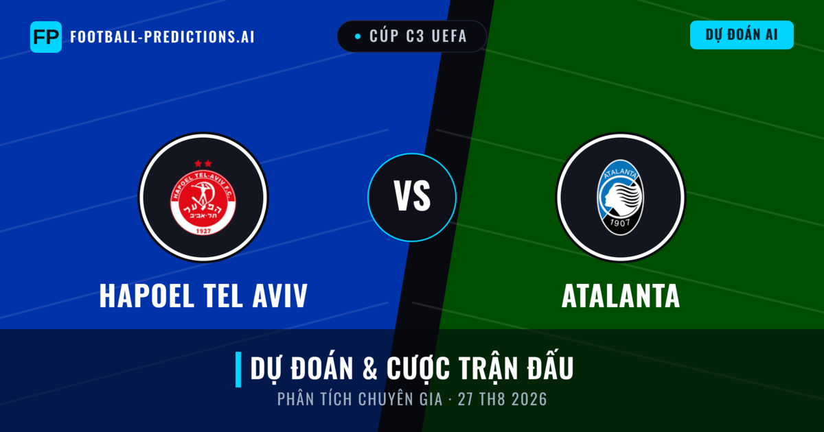 Hapoel Tel Aviv vs Atalanta — dự đoán và xem trước trận đấu