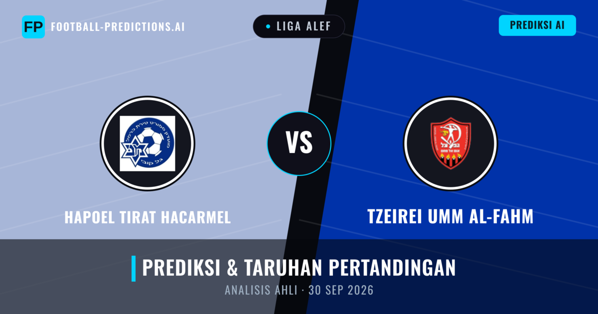 Hapoel Tirat HaCarmel vs Tzeirei Umm al-Fahm — prediksi dan pratinjau pertandingan