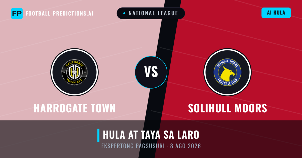 Harrogate Town vs Solihull Moors — hula at preview ng laban