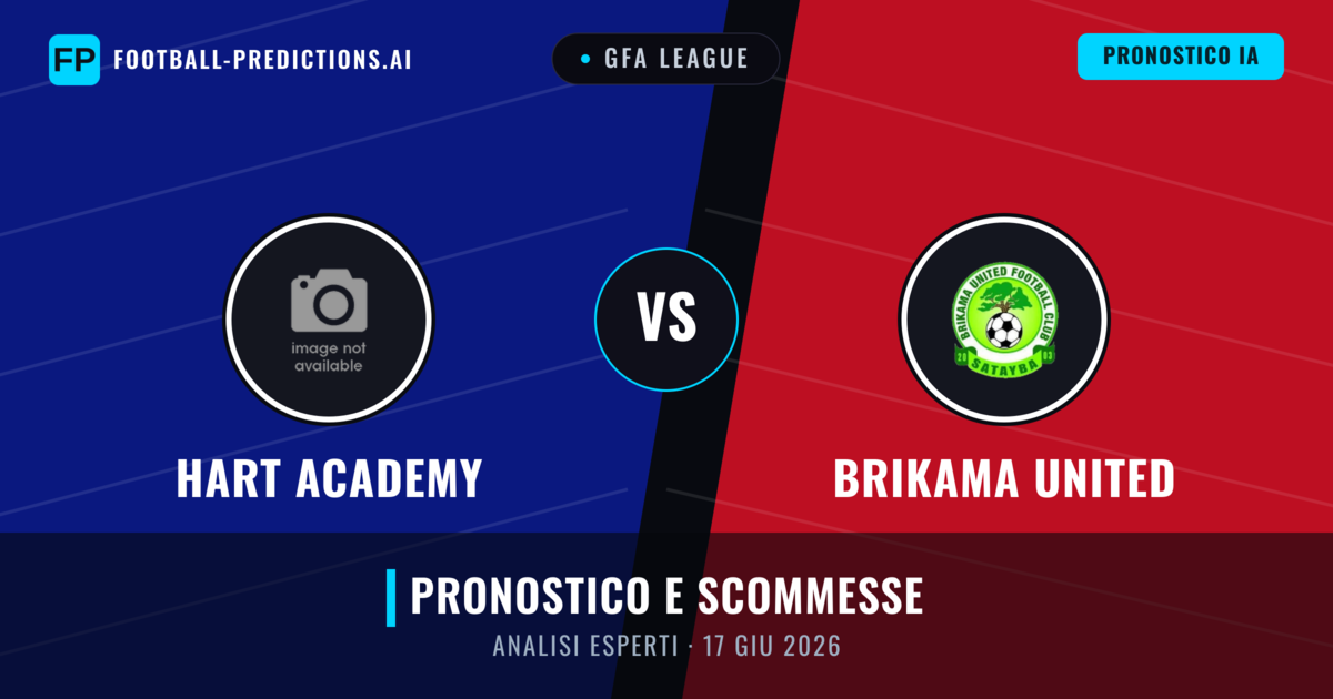Hart Academy vs Brikama United — pronostico e anteprima del match