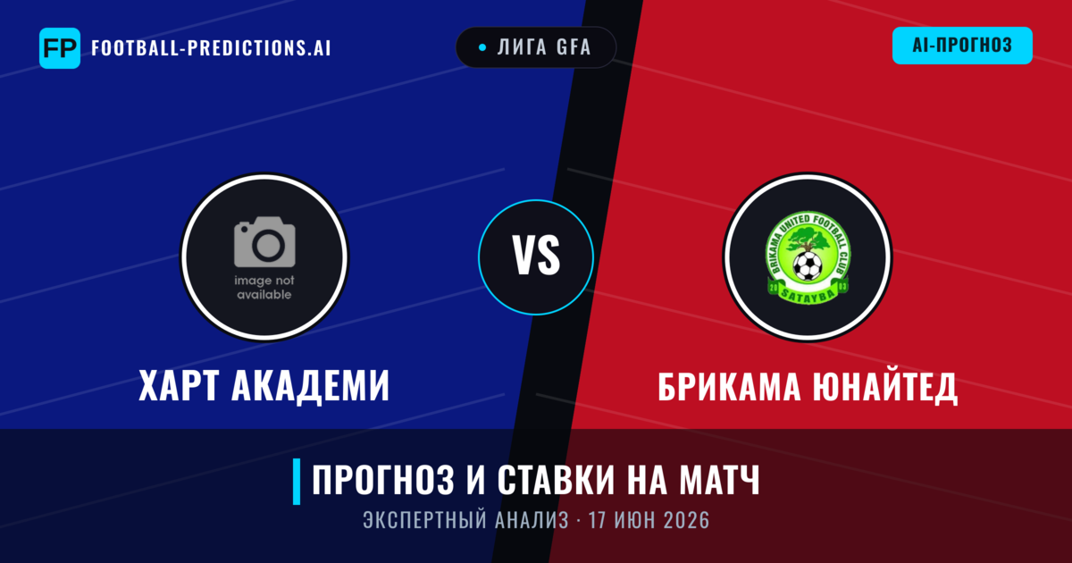 Харт Академи – Брикама Юнайтед — прогноз и превью матча