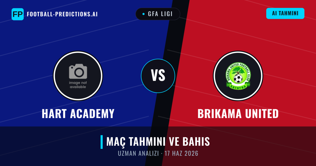 Hart Academy - Brikama United — maç tahmini ve önizleme
