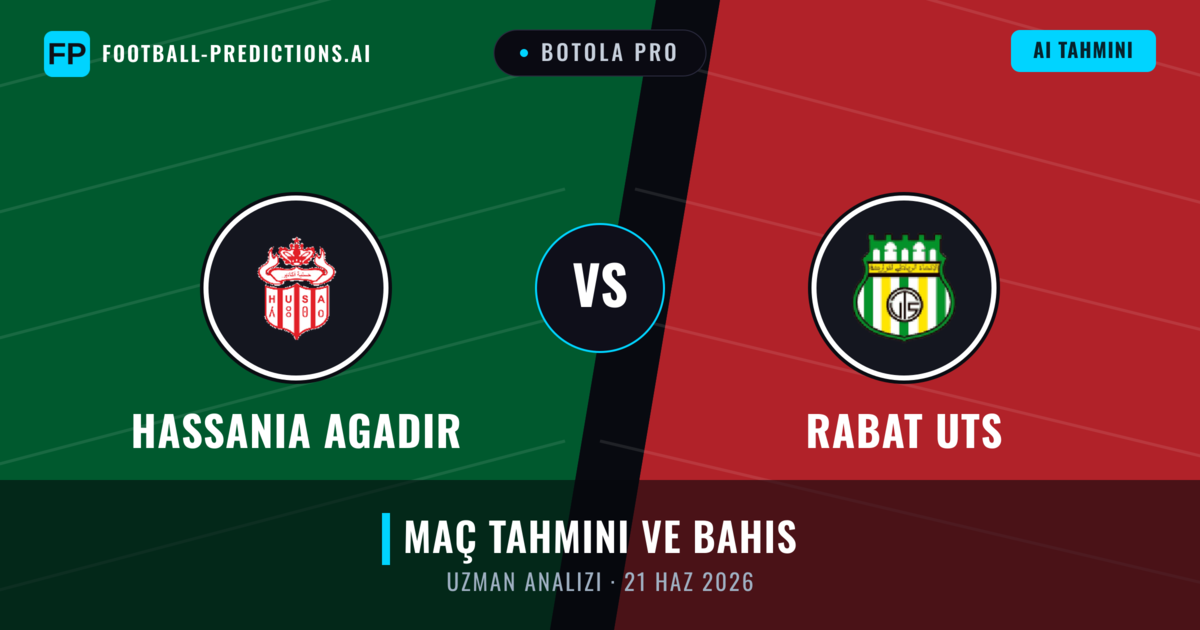Hassania Agadir - Rabat UTS — maç tahmini ve önizleme