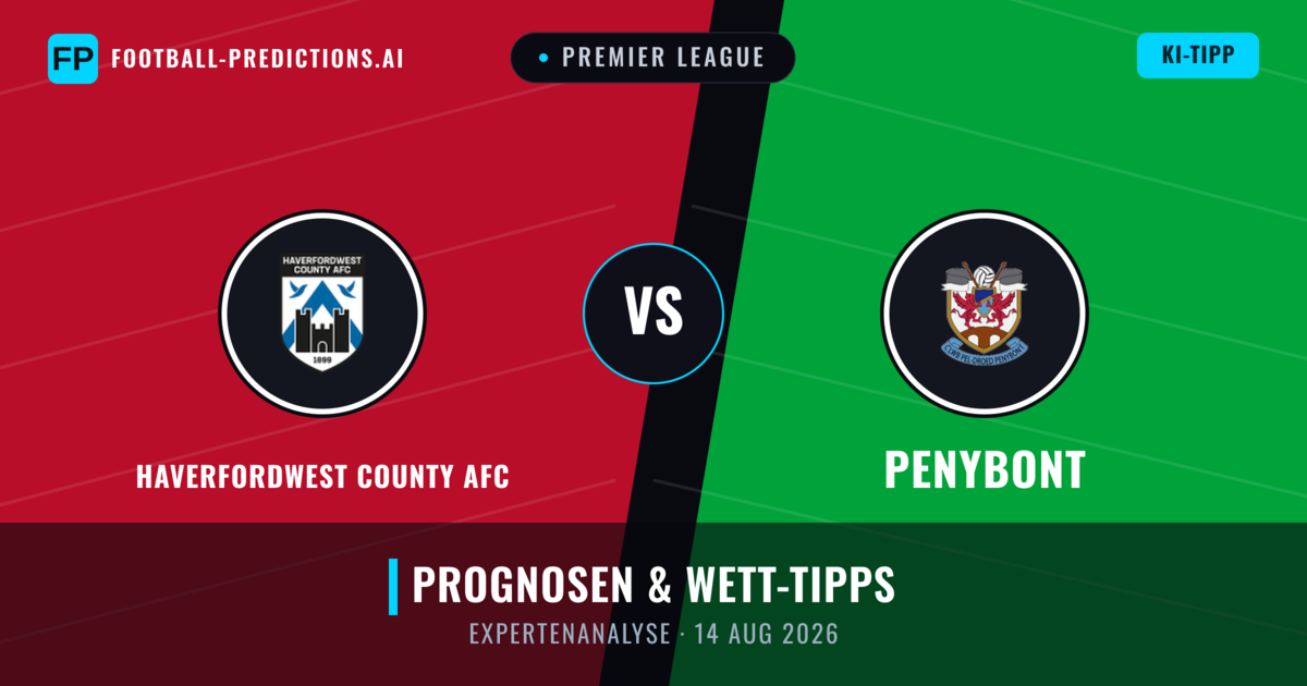 Haverfordwest County AFC vs Penybont — Prognose und Spielvorschau