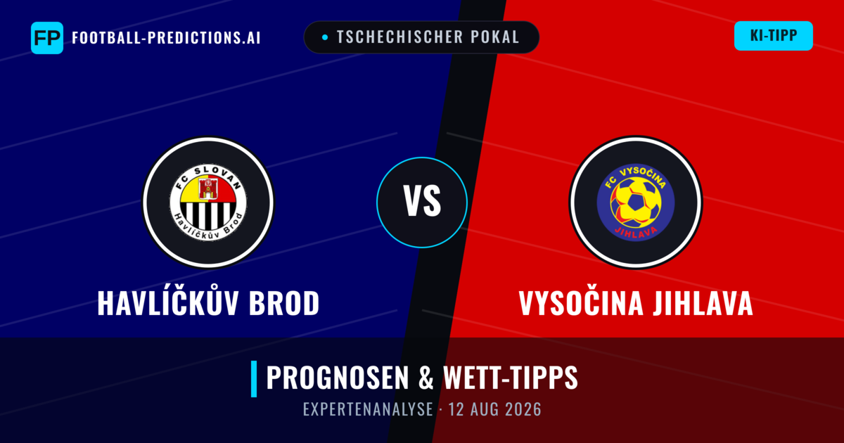 Havlíčkův Brod vs Vysočina Jihlava — Prognose und Spielvorschau