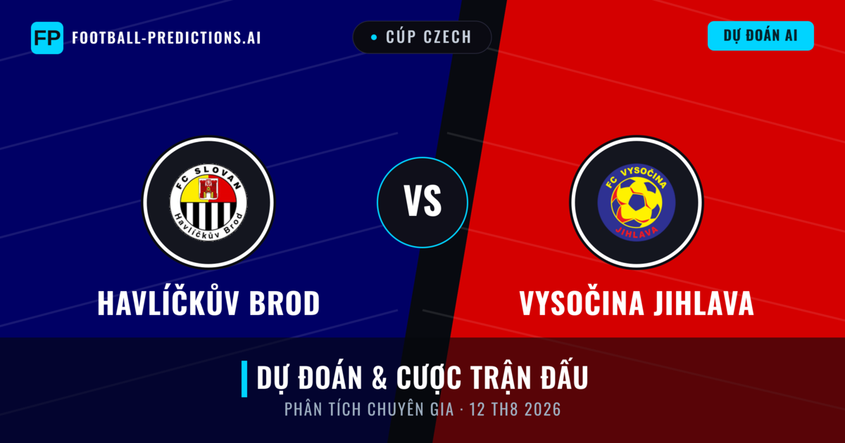 Havlíčkův Brod vs Vysočina Jihlava — dự đoán và xem trước trận đấu