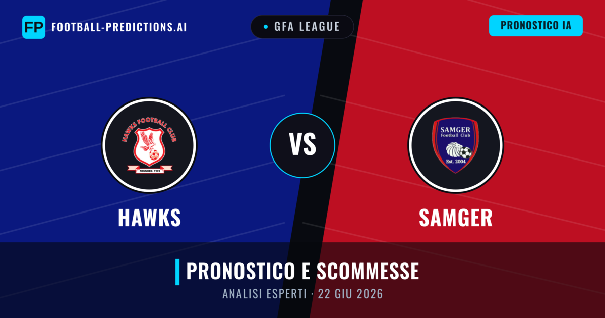 Hawks vs Samger — pronostico e anteprima del match