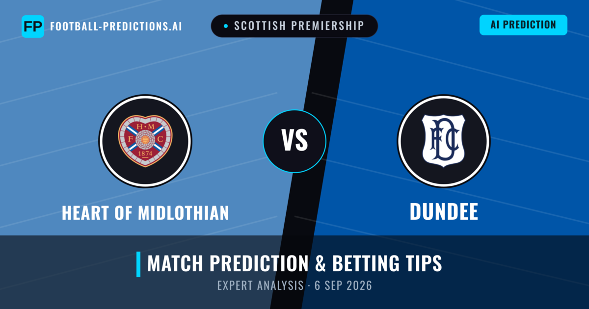 Heart Of Midlothian vs Dundee — match prediction & preview