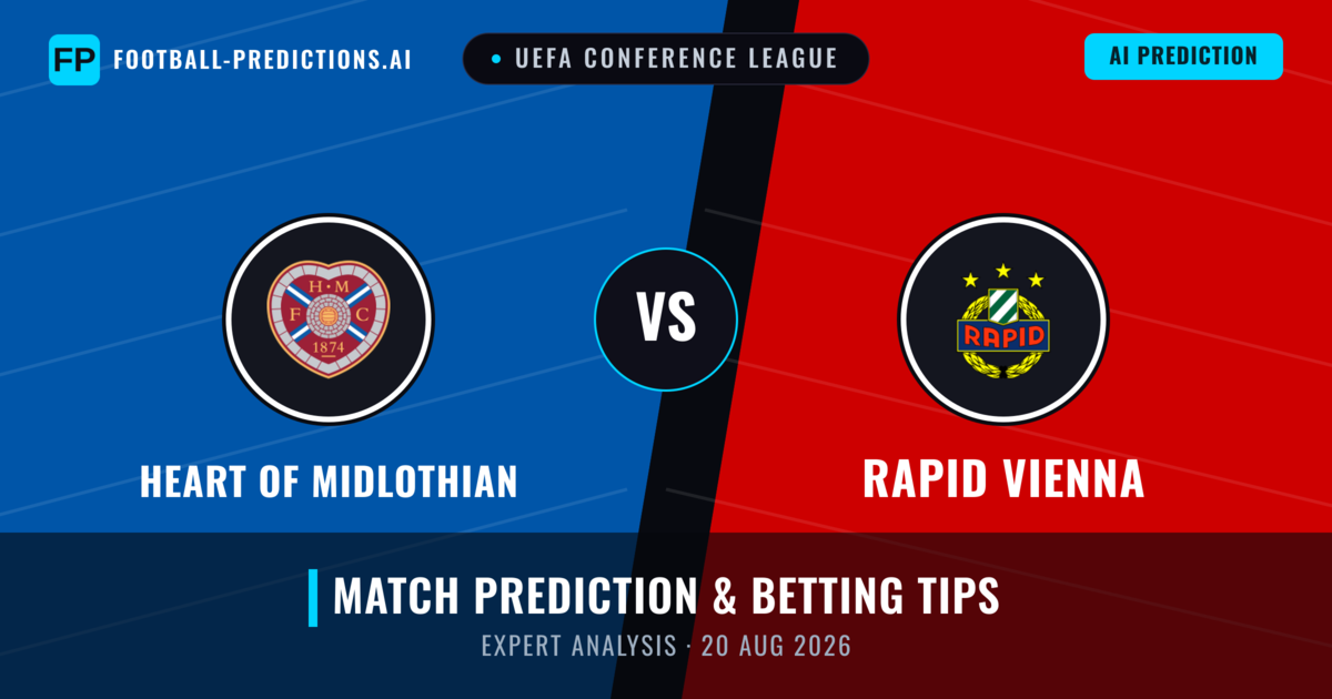 Heart Of Midlothian vs Rapid Vienna — match prediction & preview