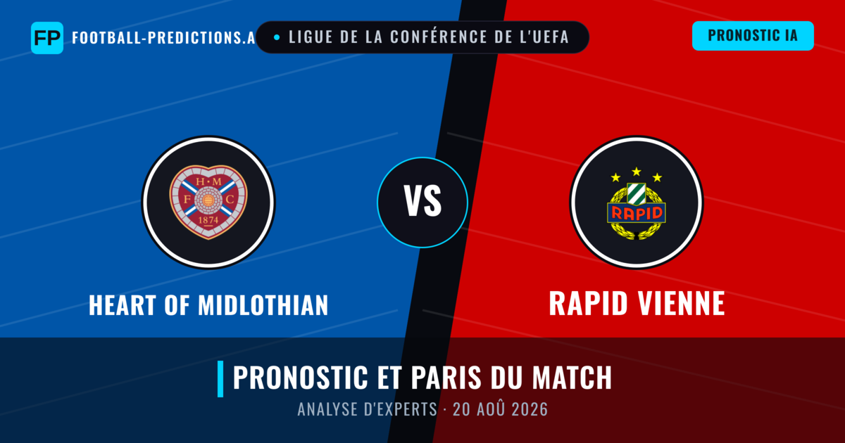 Heart of Midlothian vs Rapid Vienne — pronostic et avant-match