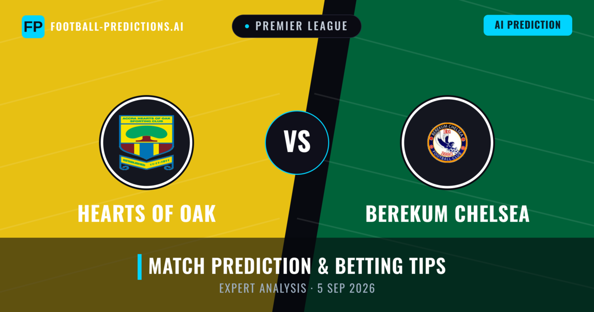 Hearts of Oak vs Berekum Chelsea — match prediction & preview