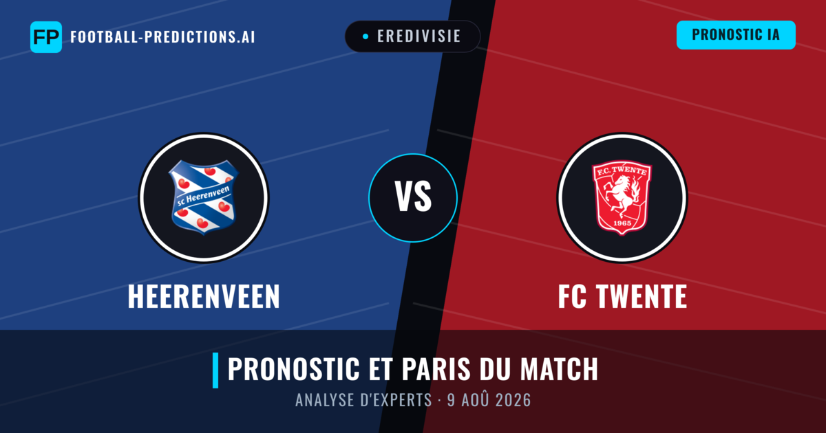 Heerenveen vs FC Twente — pronostic et avant-match