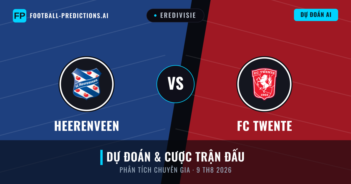 Heerenveen vs FC Twente — dự đoán và xem trước trận đấu