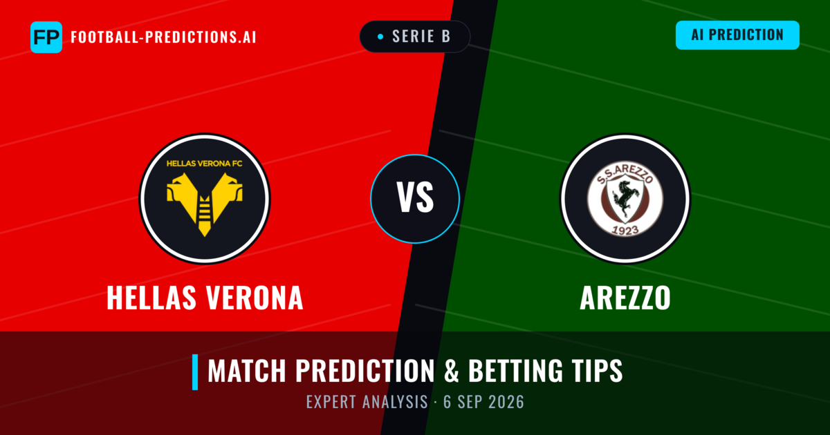 Hellas Verona vs Arezzo — match prediction & preview