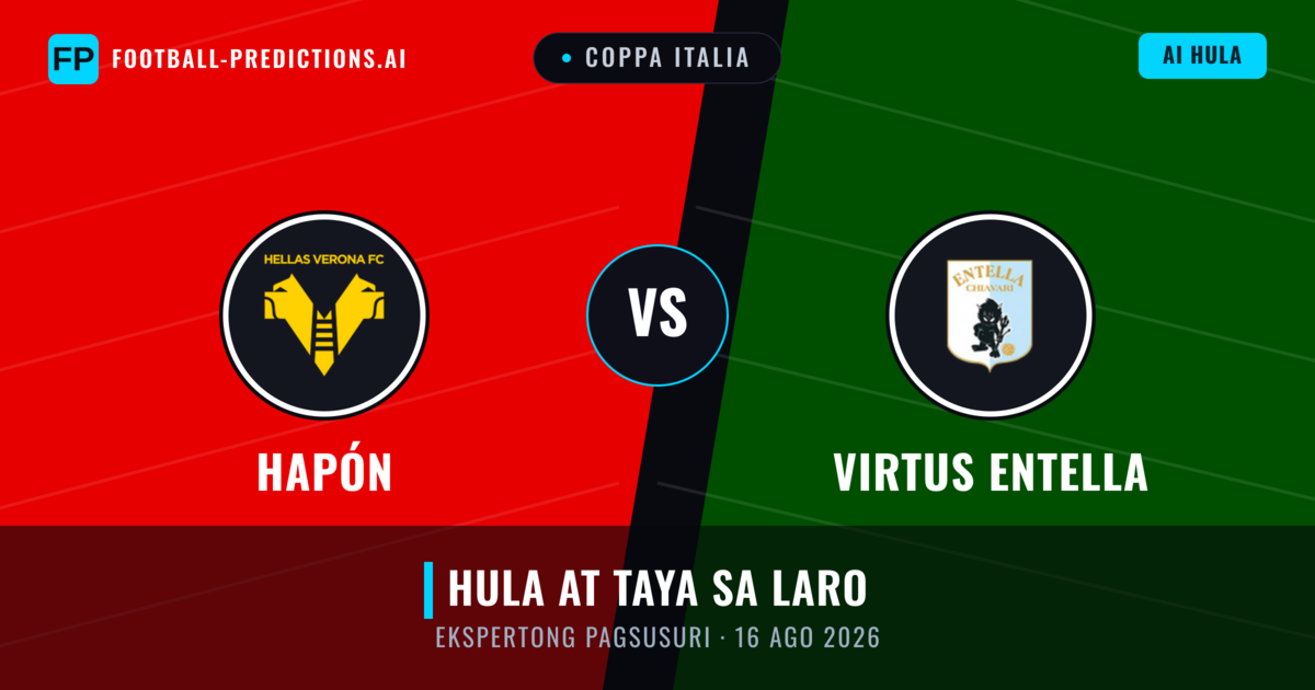 Hapón vs Virtus Entella — hula at preview ng laban