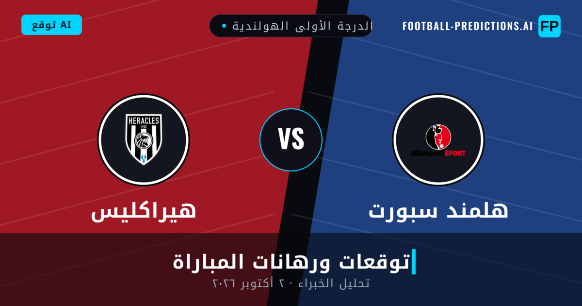هلمند سبورت ضد هيراكليس — توقعات ومعاينة المباراة