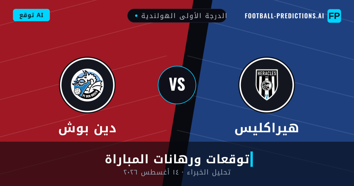 هيراكليس ضد دين بوش — توقعات ومعاينة المباراة