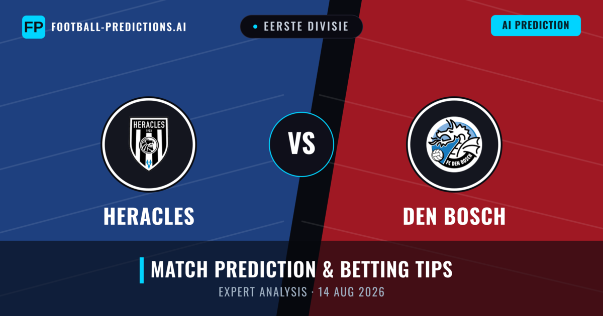 Heracles vs Den Bosch — match prediction & preview