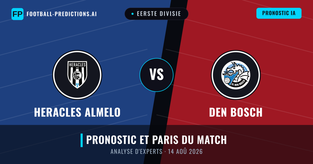 Heracles Almelo vs Den Bosch — pronostic et avant-match