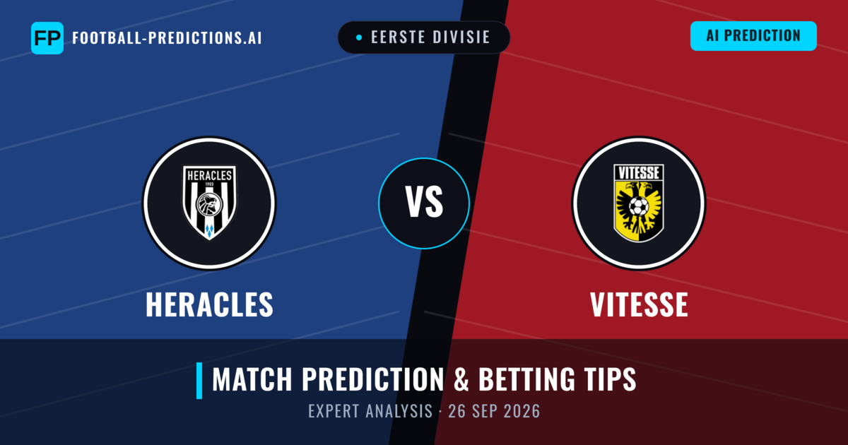 Heracles vs Vitesse — match prediction & preview