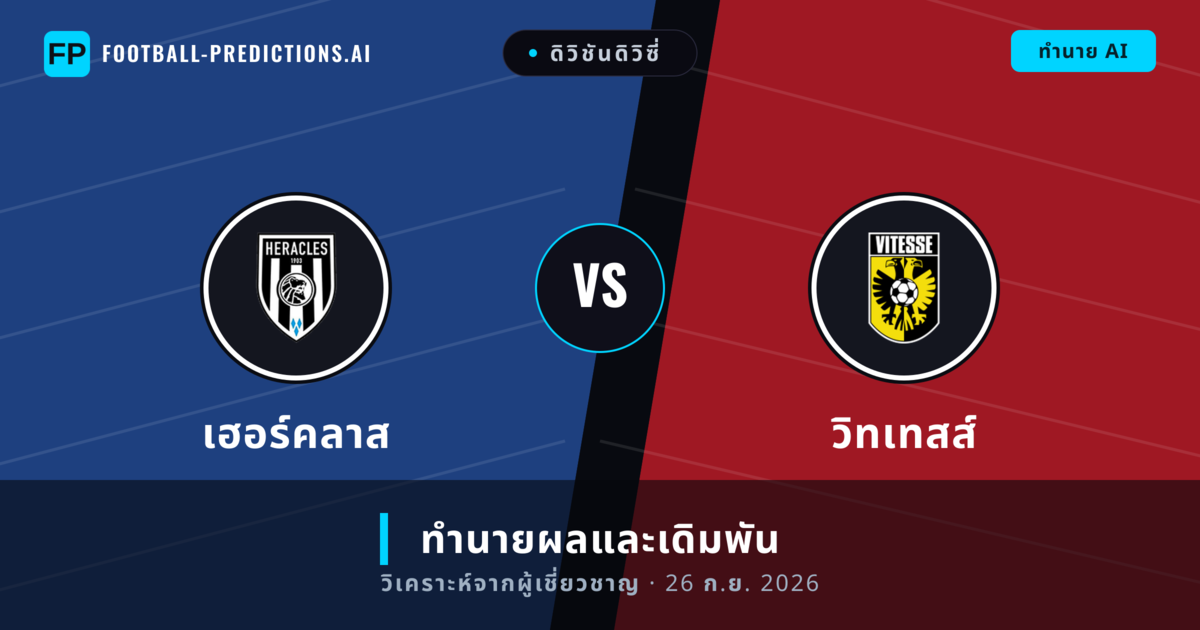 เฮอร์คลาส พบ วิทเทสส์ — ทำนายผลและพรีวิวการแข่งขัน