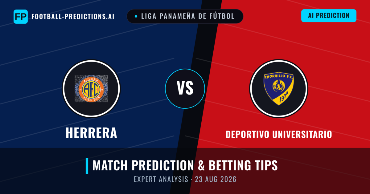 Herrera vs Deportivo Universitario — match prediction & preview