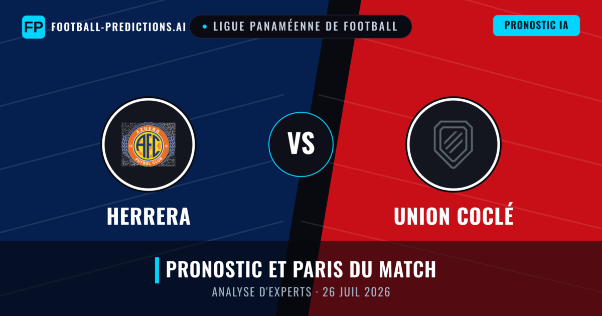 Herrera vs Union Coclé — pronostic et avant-match