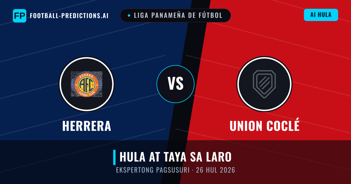 Herrera vs Union Coclé — hula at preview ng laban