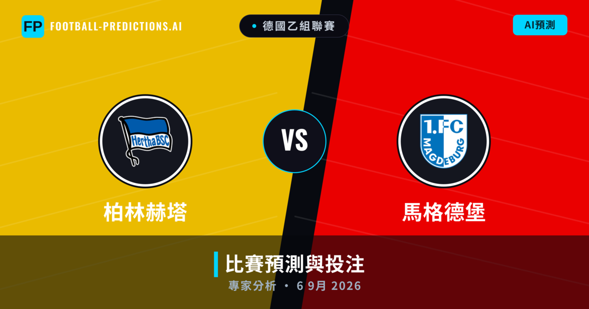 柏林赫塔 vs 馬格德堡 — 比赛预测和前瞻