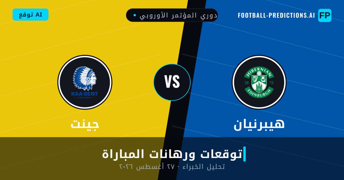هيبرنيان ضد جينت — توقعات ومعاينة المباراة