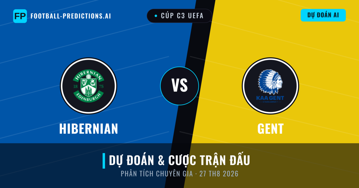 Hibernian vs Gent — dự đoán và xem trước trận đấu
