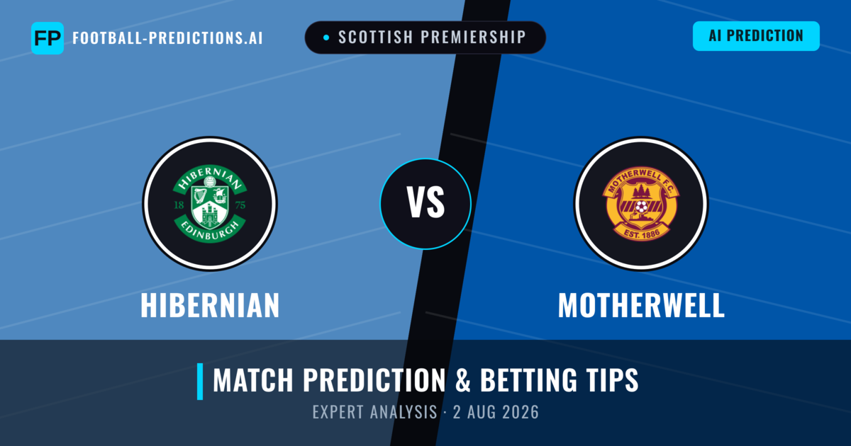 Hibernian vs Motherwell — match prediction & preview