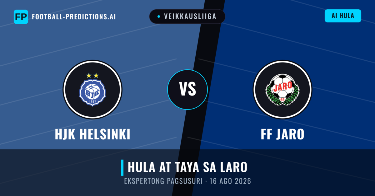HJK Helsinki vs FF Jaro — hula at preview ng laban
