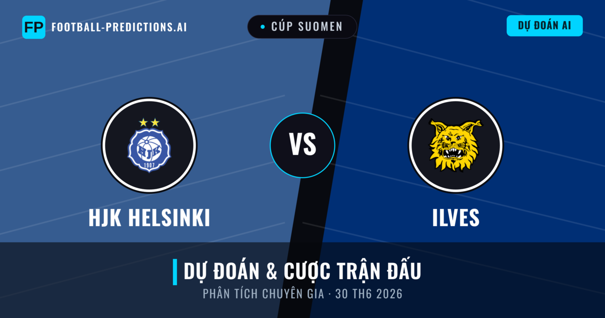 HJK Helsinki vs Ilves — dự đoán và xem trước trận đấu