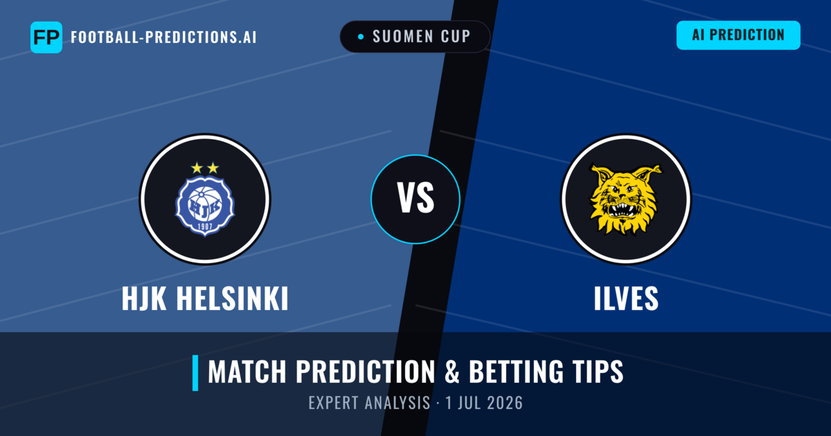 HJK Helsinki vs Ilves — match prediction & preview