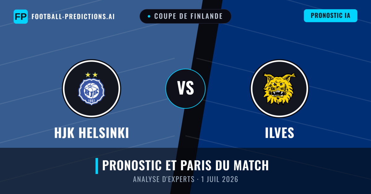 HJK Helsinki vs Ilves — pronostic et avant-match