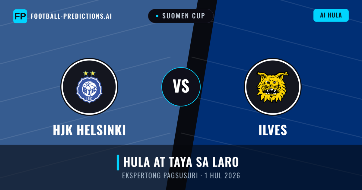 HJK Helsinki vs Ilves — hula at preview ng laban