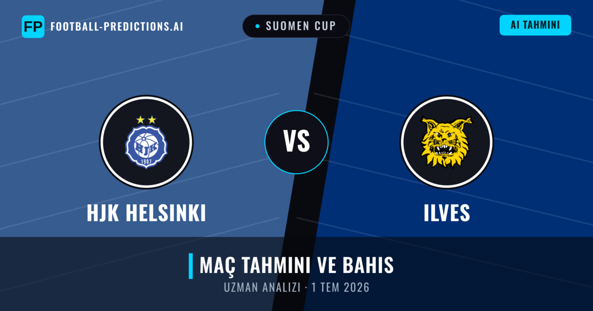 HJK Helsinki - Ilves — maç tahmini ve önizleme