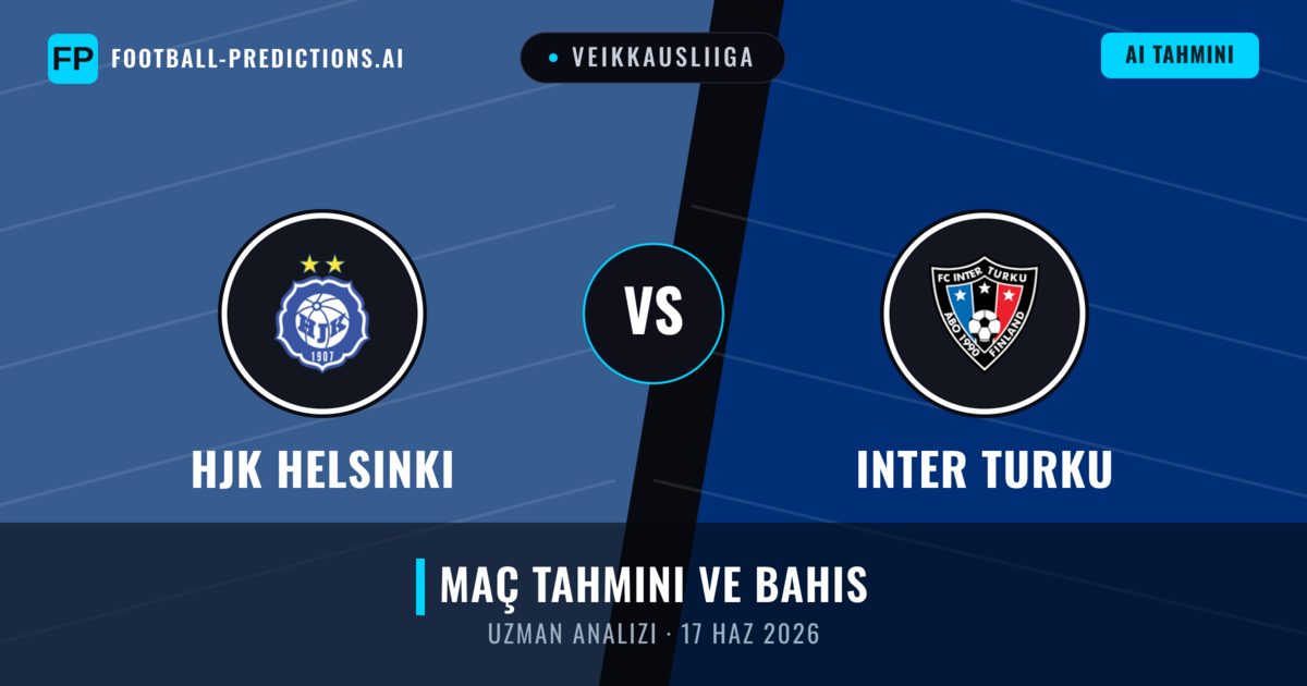 HJK Helsinki - Inter Turku — maç tahmini ve önizleme