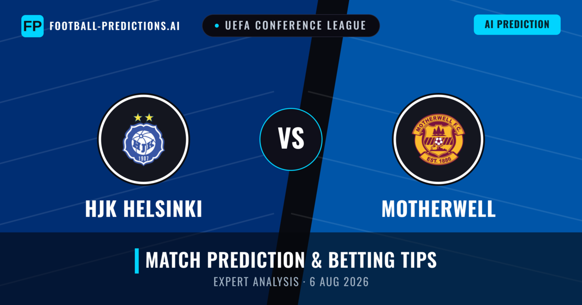 HJK Helsinki vs Motherwell — match prediction & preview