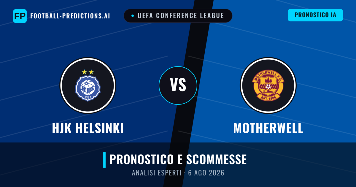 HJK Helsinki vs Motherwell — pronostico e anteprima del match