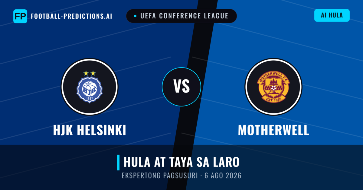 HJK Helsinki vs Motherwell — hula at preview ng laban