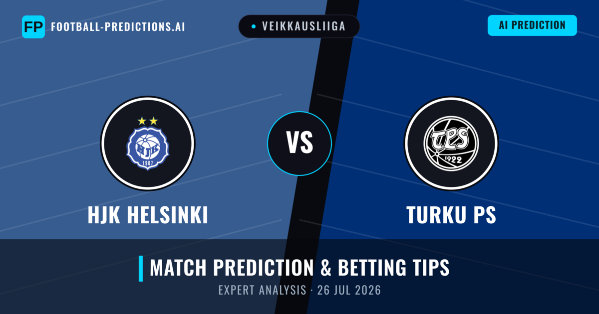 HJK Helsinki vs Turku PS — match prediction & preview