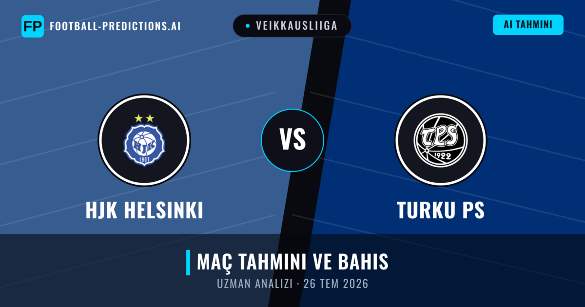 HJK Helsinki - Turku PS — maç tahmini ve önizleme