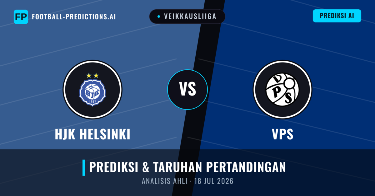 HJK Helsinki vs VPS — prediksi dan pratinjau pertandingan