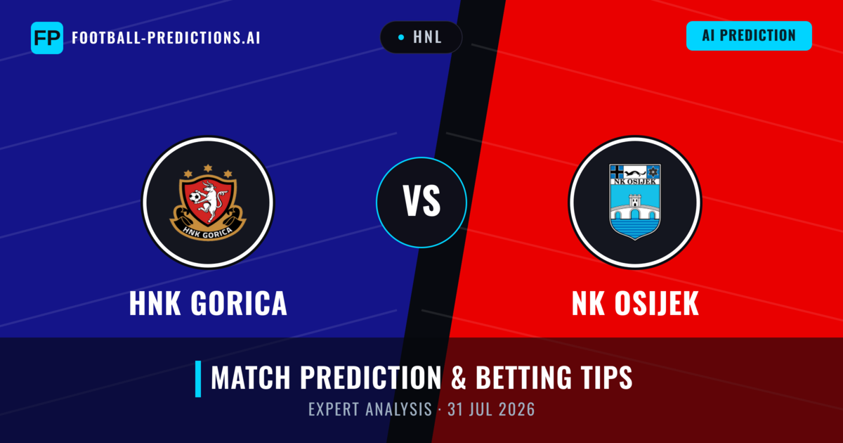 HNK Gorica vs NK Osijek — match prediction & preview